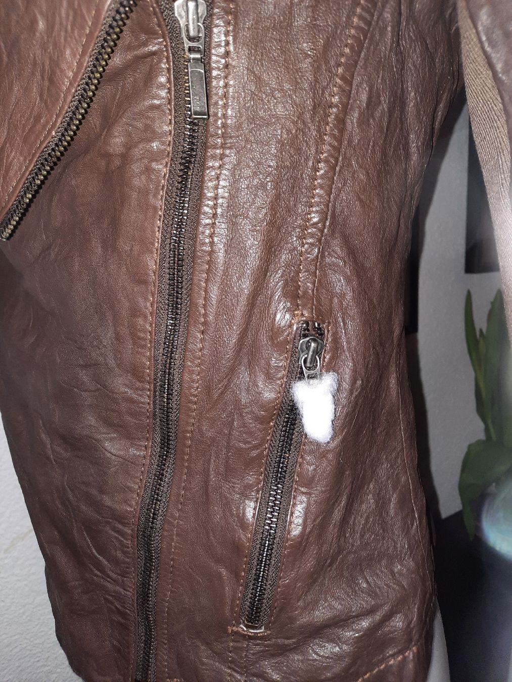 Giacche: giacca Chiodo in PELLE 36 – Nuovo (secondo la descrizione) da Biasca venduto da Old_6blh 5