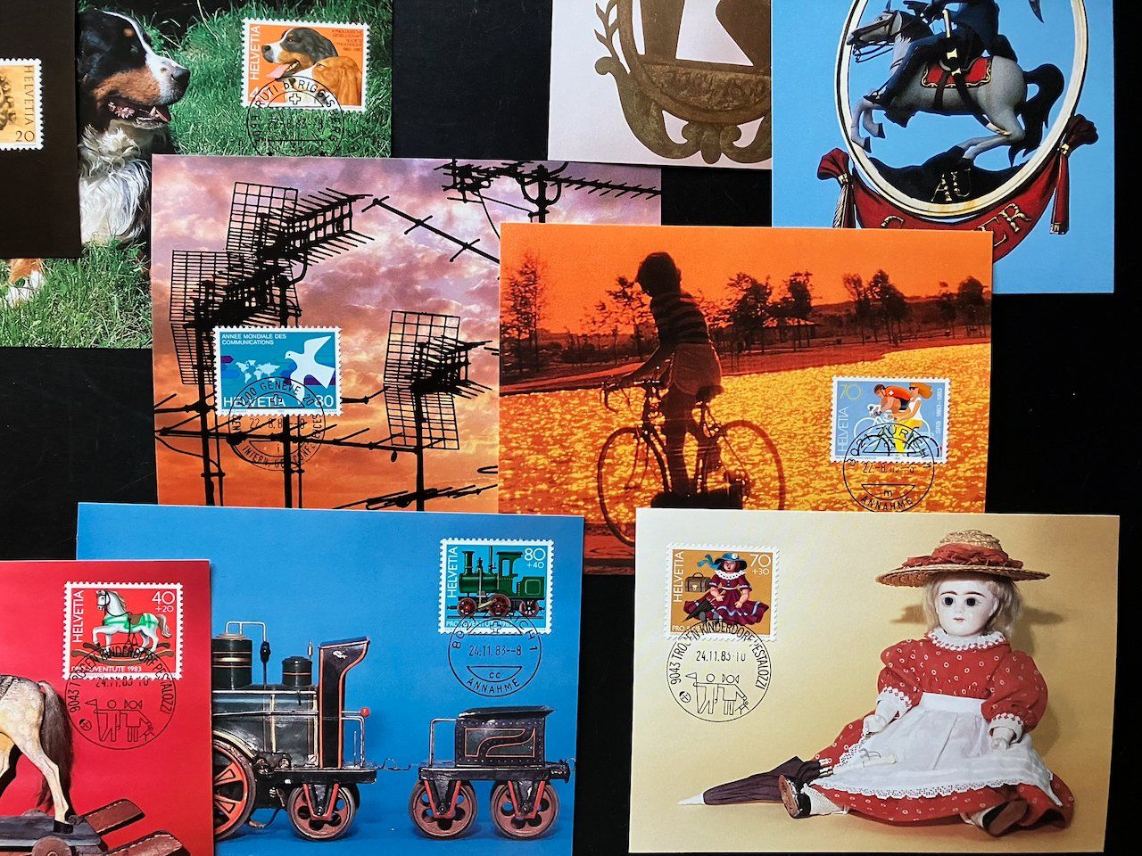 Tutti i francobolli: Maximumkarten 1983 - 15 Stück – Usato da Nesslau venduto da zueri6 4