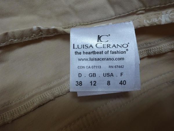 Luisa Cerano Jeans: Luisa Cerano - Stretch Jeans - beige - Grösse 38 – Usato da Zofingen venduto da Justizia_01 3
