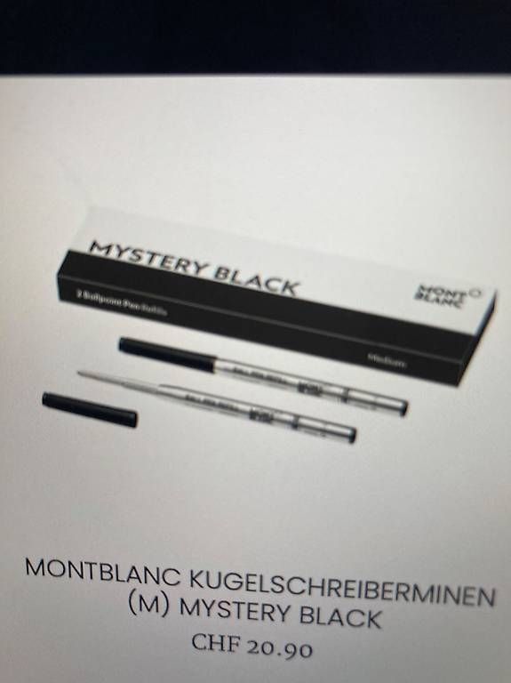 Penna & Evidenziatori: Original Mont Blanc Roller! Neu! – Nuovo e nell'imballaggio originale da Oberegg venduto da Modetrend1a 2