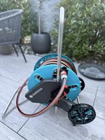 Gardena Schlauchwagen-Set AquaRoll Kunststoff, 25m Schlauch
