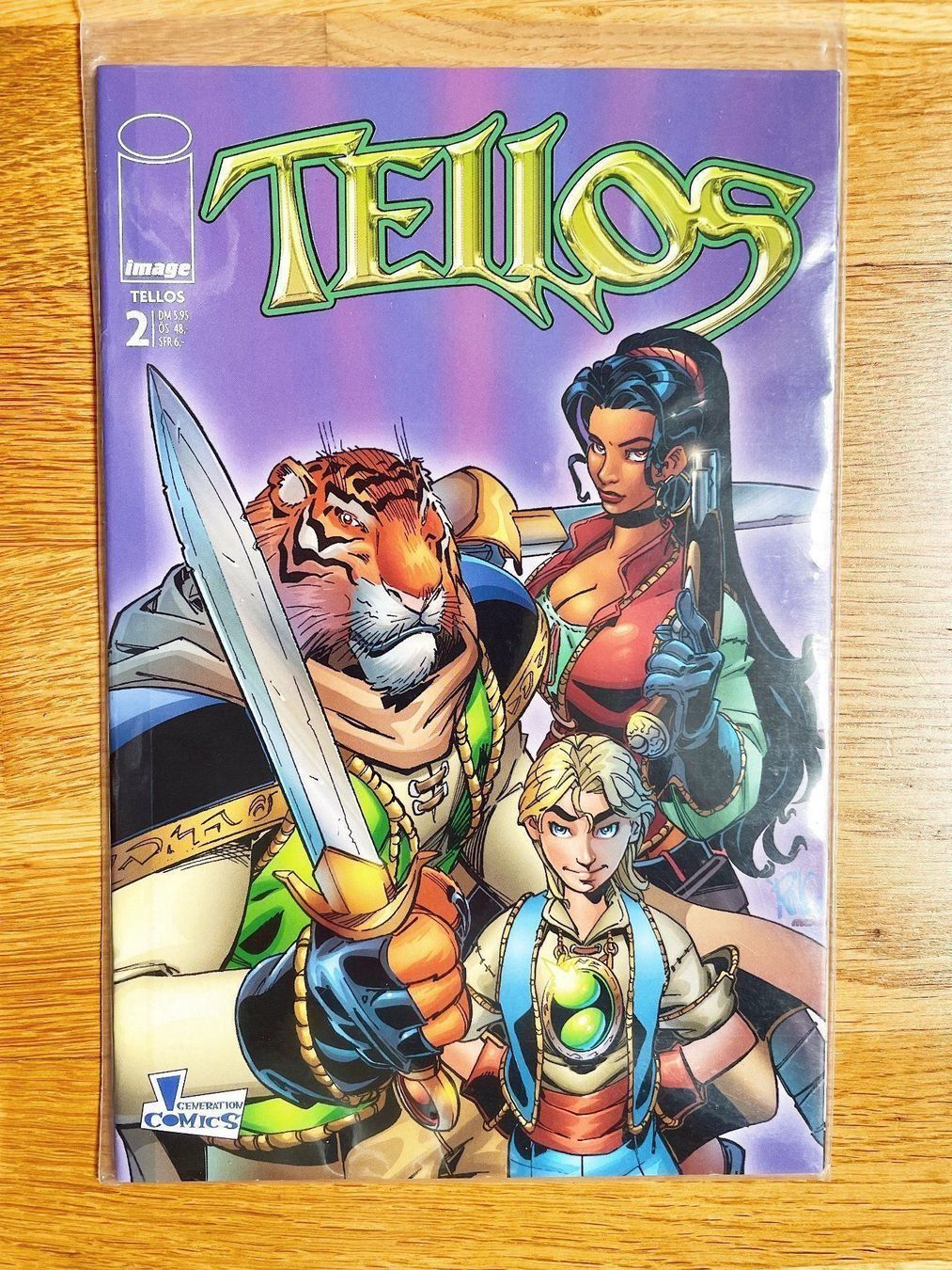 Fumetti: Tellos 1 & 2, Image Comics Fantasy – Usato da Adliswil venduto da Ch_Mei 3