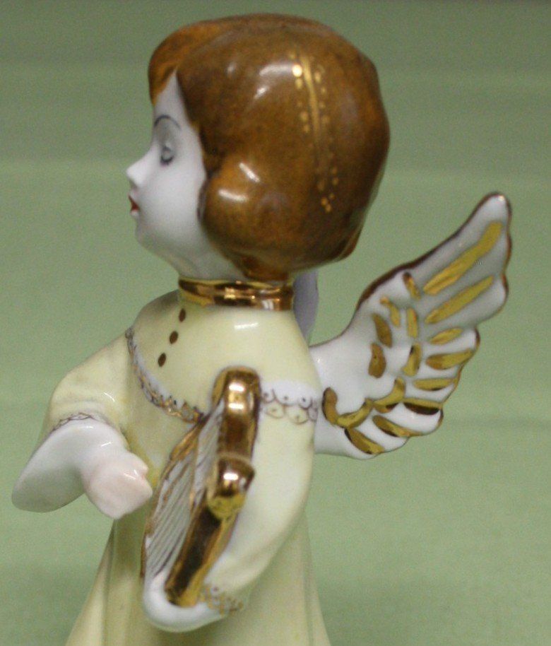 Statuette: Engel mit Harfe – Usato da Flüelen venduto da Alt-und-Neu 2