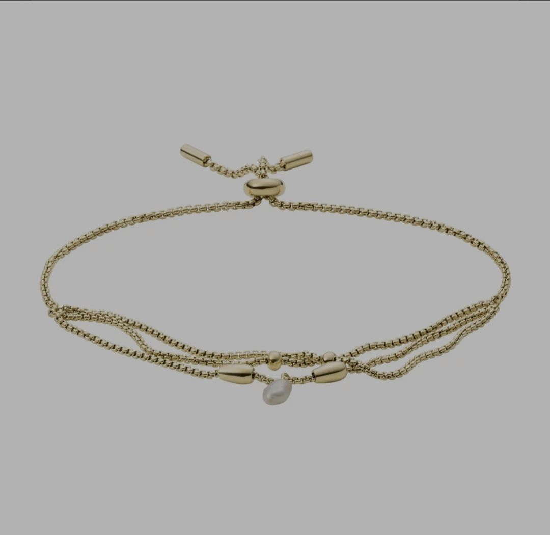 Fossil Bracciali & Braccialetti: Bracelet avec perle d'eau douce – Nuovo (secondo la descrizione) da Farvagny-le-Grand venduto da ann_t5br