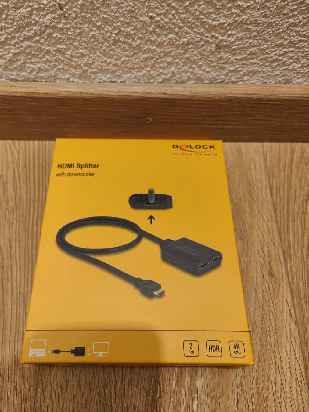 Adapter: Delock HDMI Splitter neu und Originalverpackt – Neu und originalverpackt aus Marbach LU von Hat239