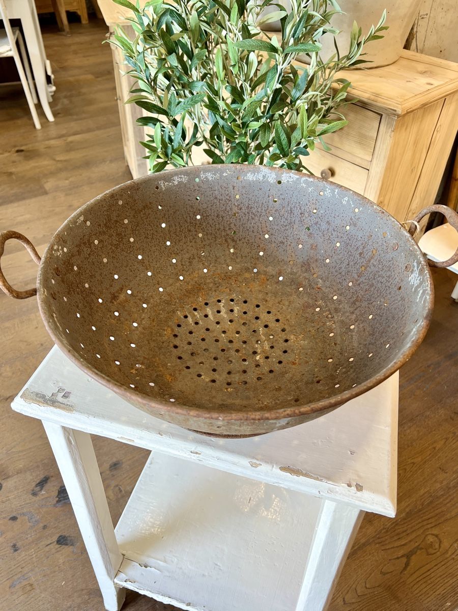 Küchengeräte: Küchensieb alt 40cm  – Gebraucht aus Sirnach von dasrosahaus 5