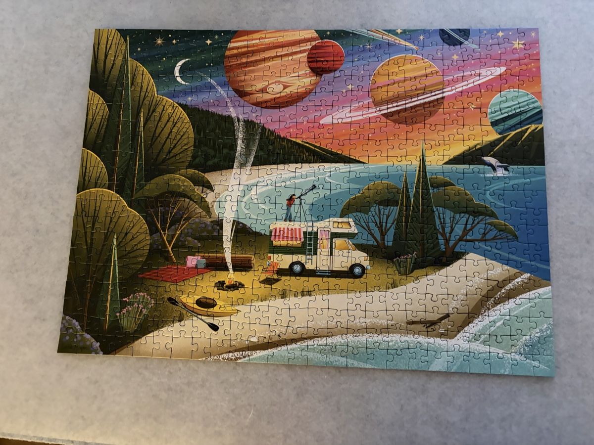 Ravensburger Puzzles: Puzzle Camping 500 Teile – D'occasion à Laupersdorf par eliza23