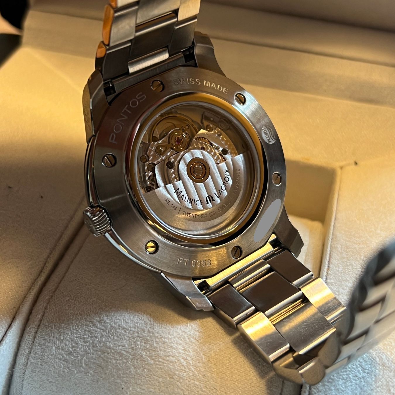 Maurice Lacroix Uhren: FLASH SALE Maurice Lacroix Pontos Day-Date PT6358 – Gebraucht aus Carouge GE von Watchaser 4