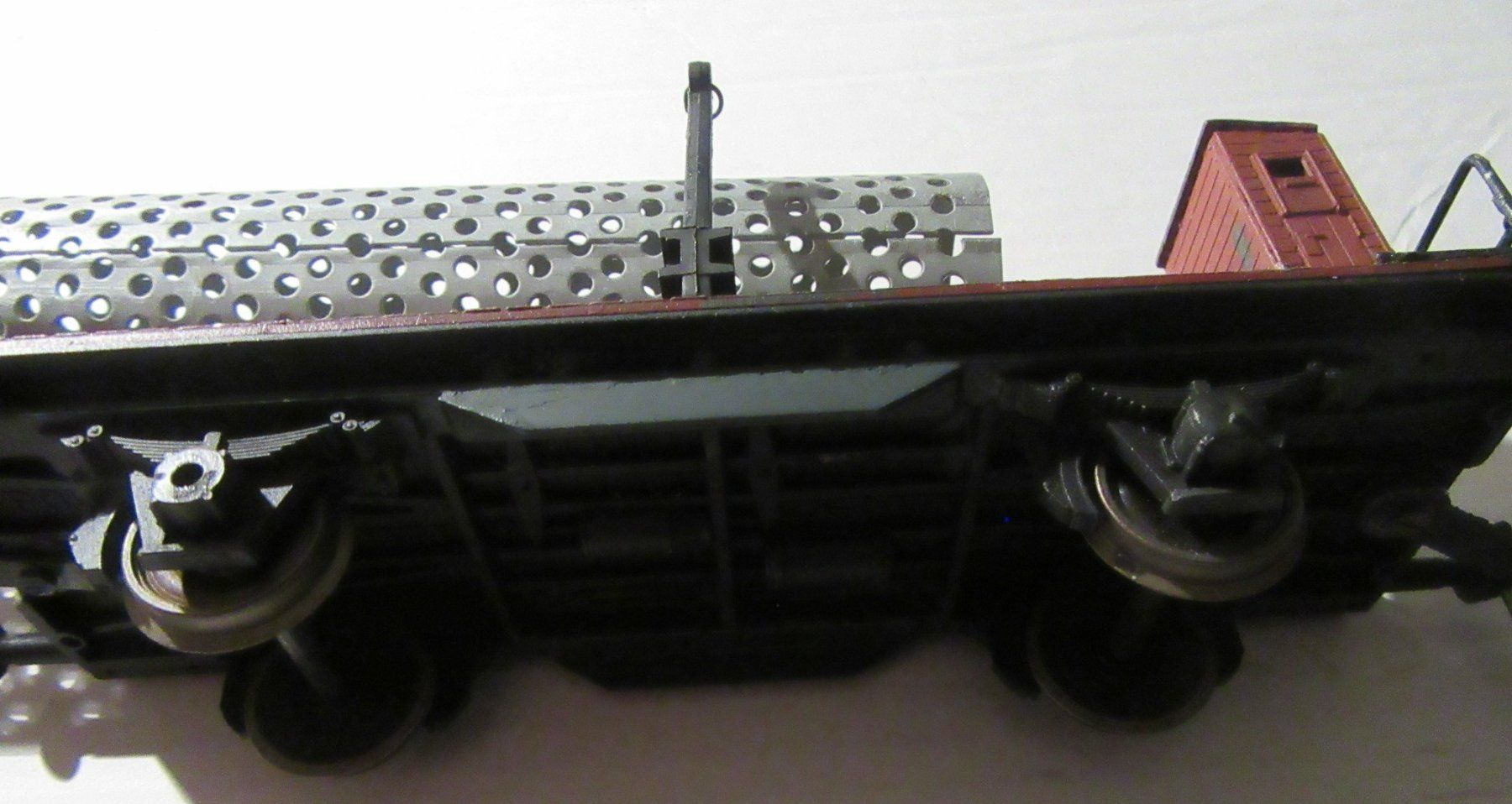 Modellini di ferrovie: Spur 0  Rungenwagen mit Ladegut. – Usato da Rüdtligen venduto da Carfield04 2
