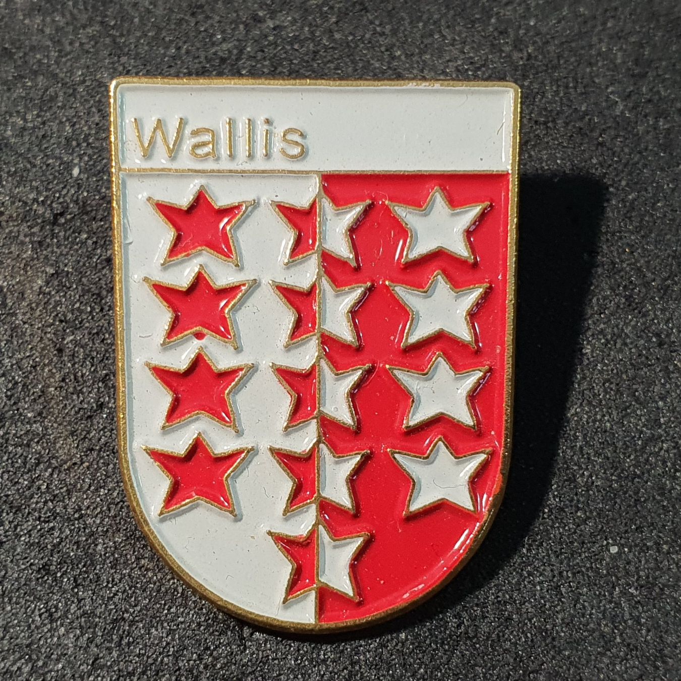 Plaquettes & Badges: Y007 - Wappen Kanton Wallis Valais – D'occasion à Reinach BL par Boston-Verkauf