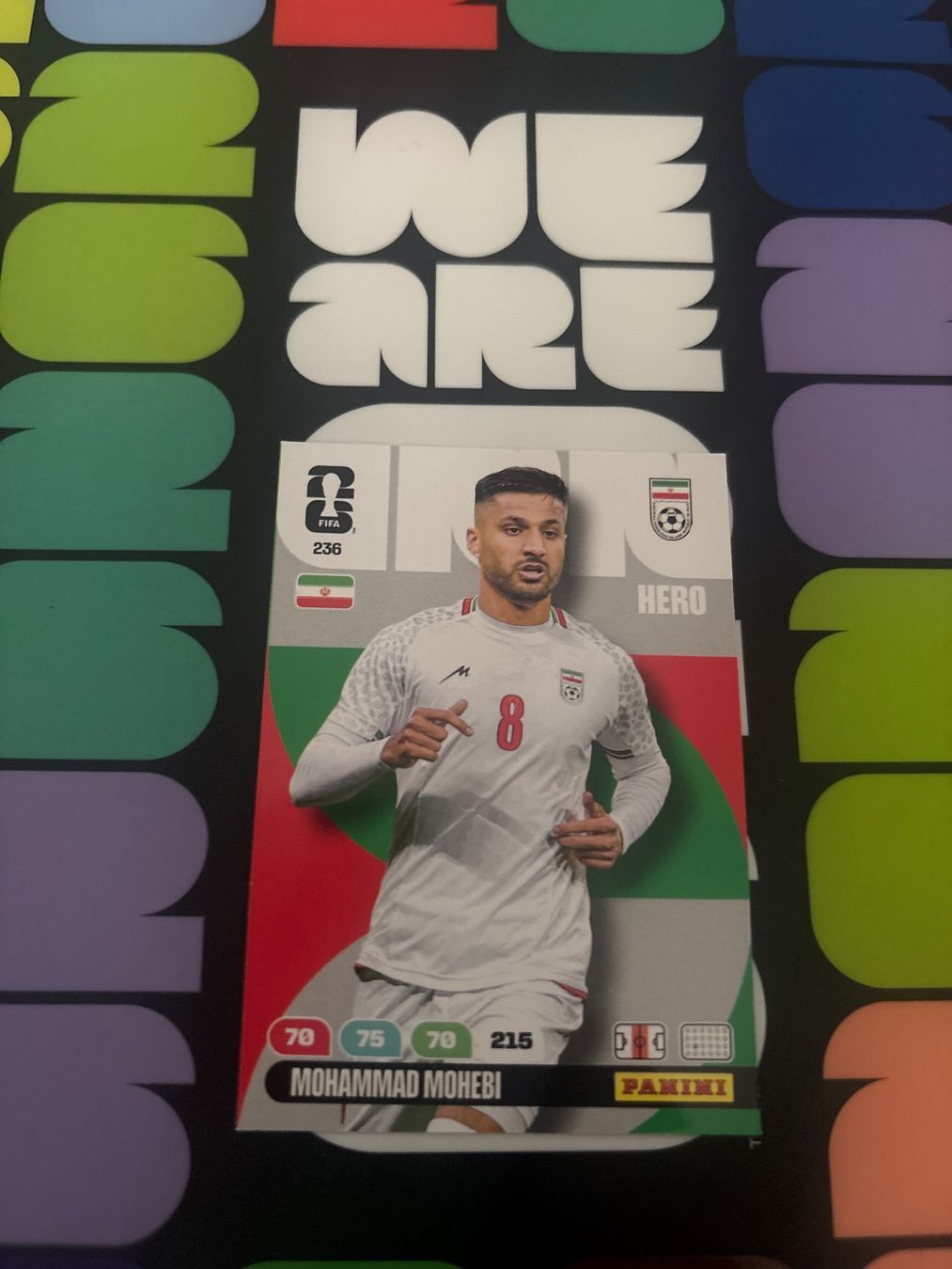 Topps Cartes à collectionner: Panini World Cup 2026 - Mohebi #236 – D'occasion à Basel par 19dome87