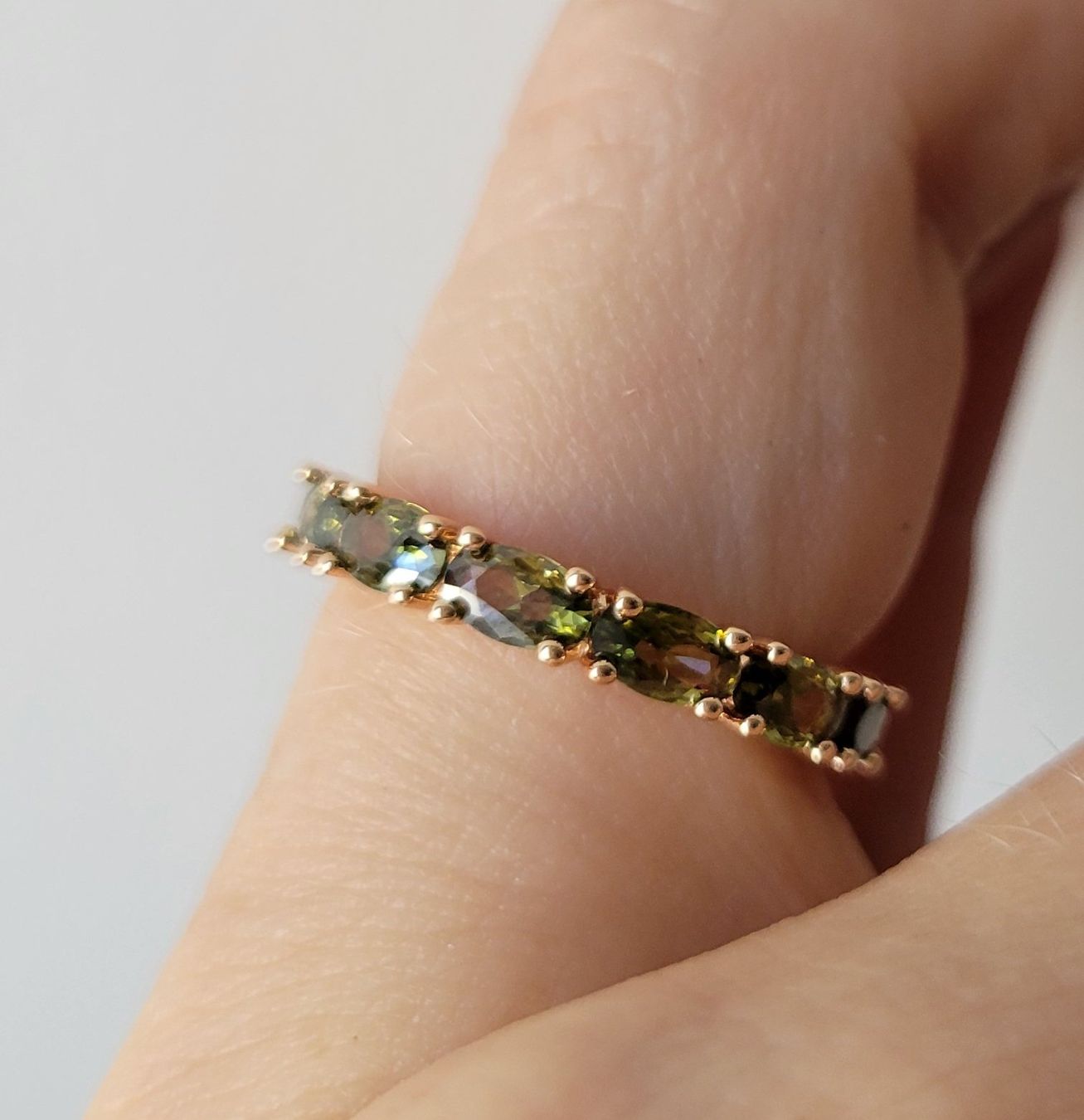 Anelli: Bague Riviera en Plaqué Or  - T54 – Nuovo (secondo la descrizione) da Bernex venduto da Dariafr