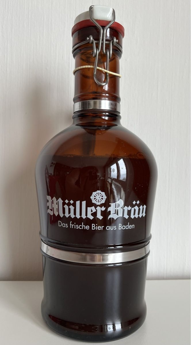 Bicchieri, Caraffe & Bottiglie: Kellerfund Vintage Bierflasche 2 L – Nuovo e nell'imballaggio originale da Uznach venduto da bike181959 8