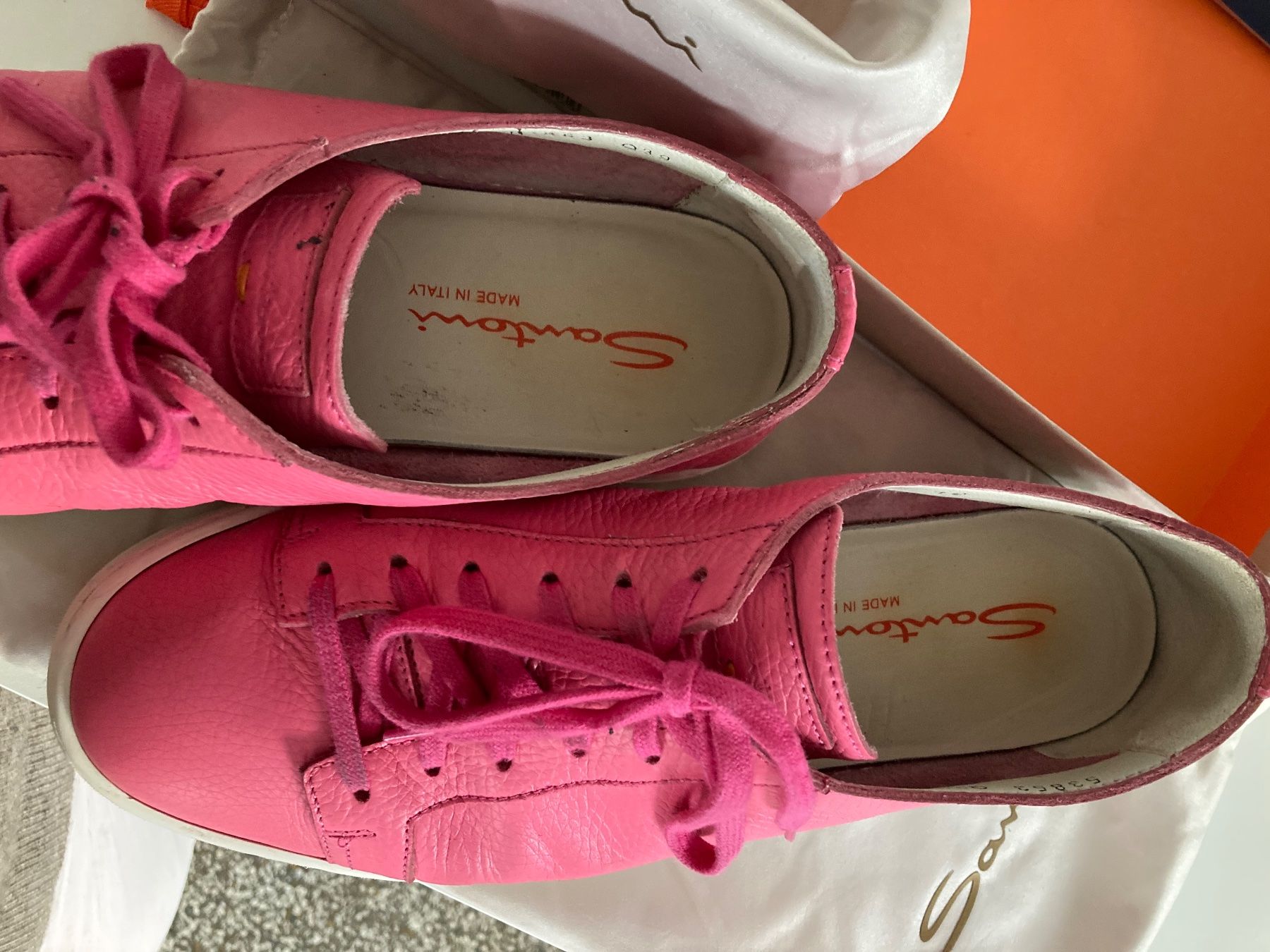 Santoni Scarpe da donna: Original Santoni 40 butterweiches Leder – Usato da St Gallen venduto da mayerka 2