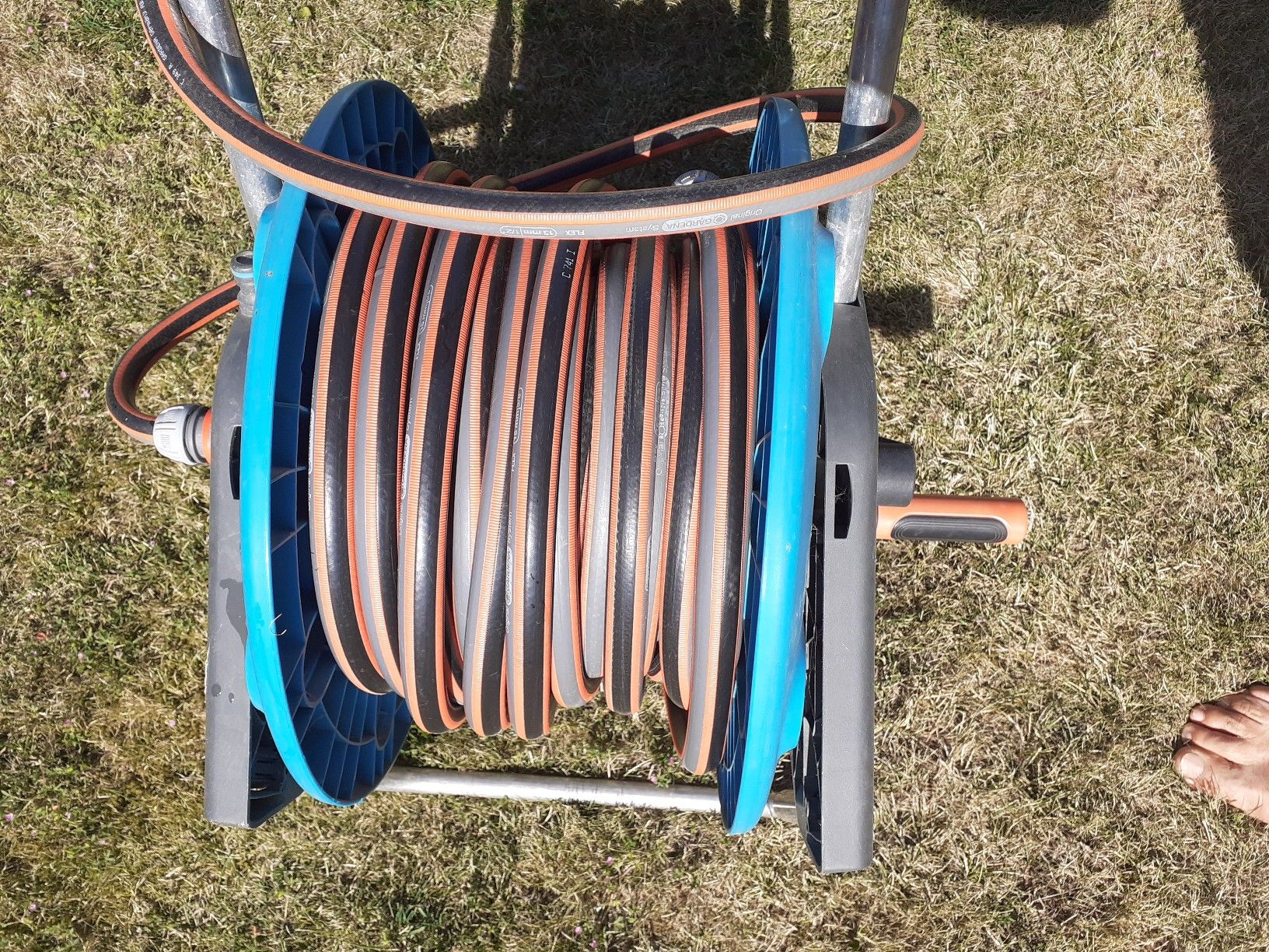 Gardena Tubi & Tubi flessibili: Gardena-Schlauchwagen – Usato da Weinfelden venduto da Ritsch53 1