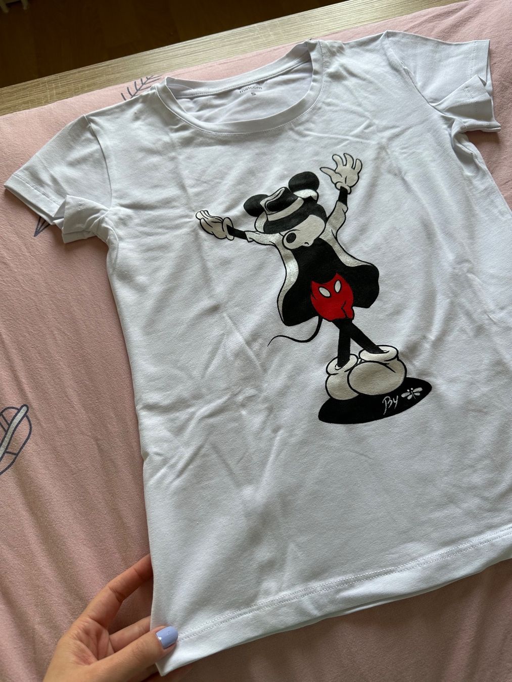 T-shirt: T-shirt hand made – Nuovo (secondo la descrizione) da Schaffhausen venduto da Nadiuna 4