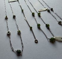 Vintage Schmuck-Konvolut mit echten Steinen
