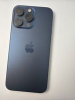 Smartphone Apple iPhone 15 Pro Max blau guter Zustand