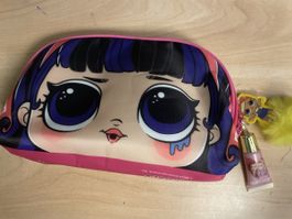 Kulturtasche LOL Surprise pink mit Anhänger neu