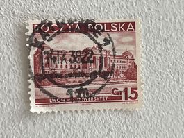 Polen Briefmarke