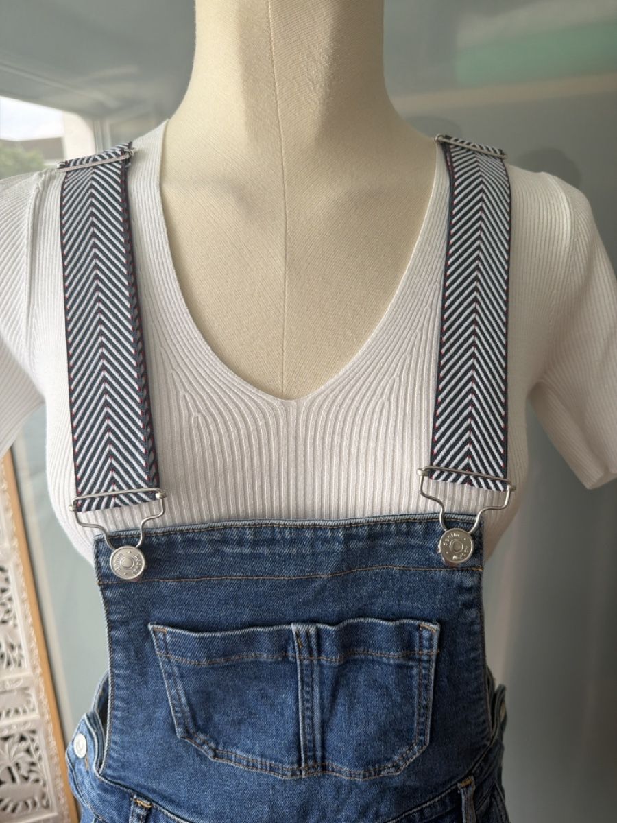 Kookai Jeans: Salopette jean Kookai – Usato da lausanne venduto da annec777 1