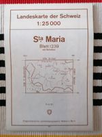 1239 Sta. Maria🌞1:25'000 Landeskarte der Schweiz