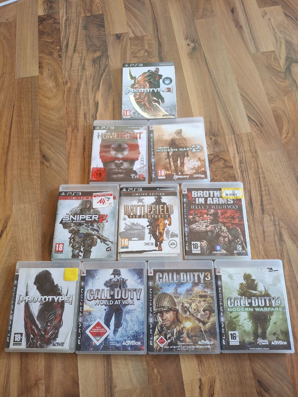 Sony Spiele: 10x PS3 Spiele Paket – Gebraucht aus Burgdorf von OliverAndrey1991