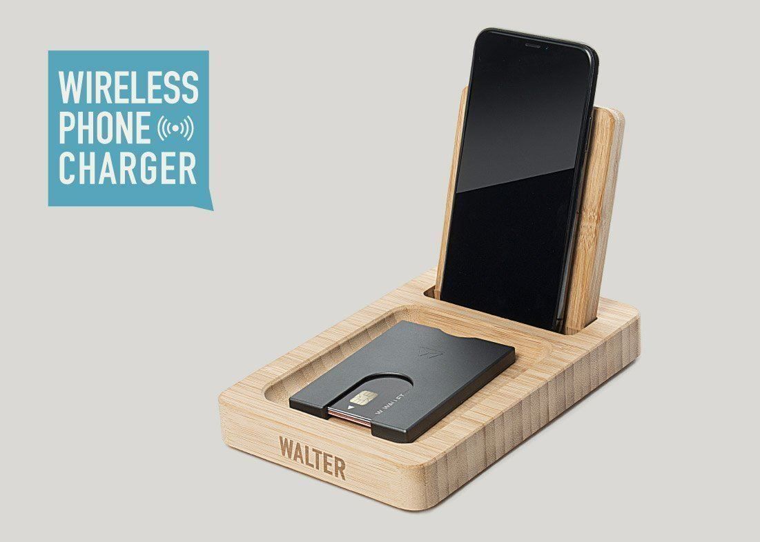Docking station: Standing Dock chargeur induction bambou – Nuovo e nell'imballaggio originale da Morges venduto da DigiAC 4