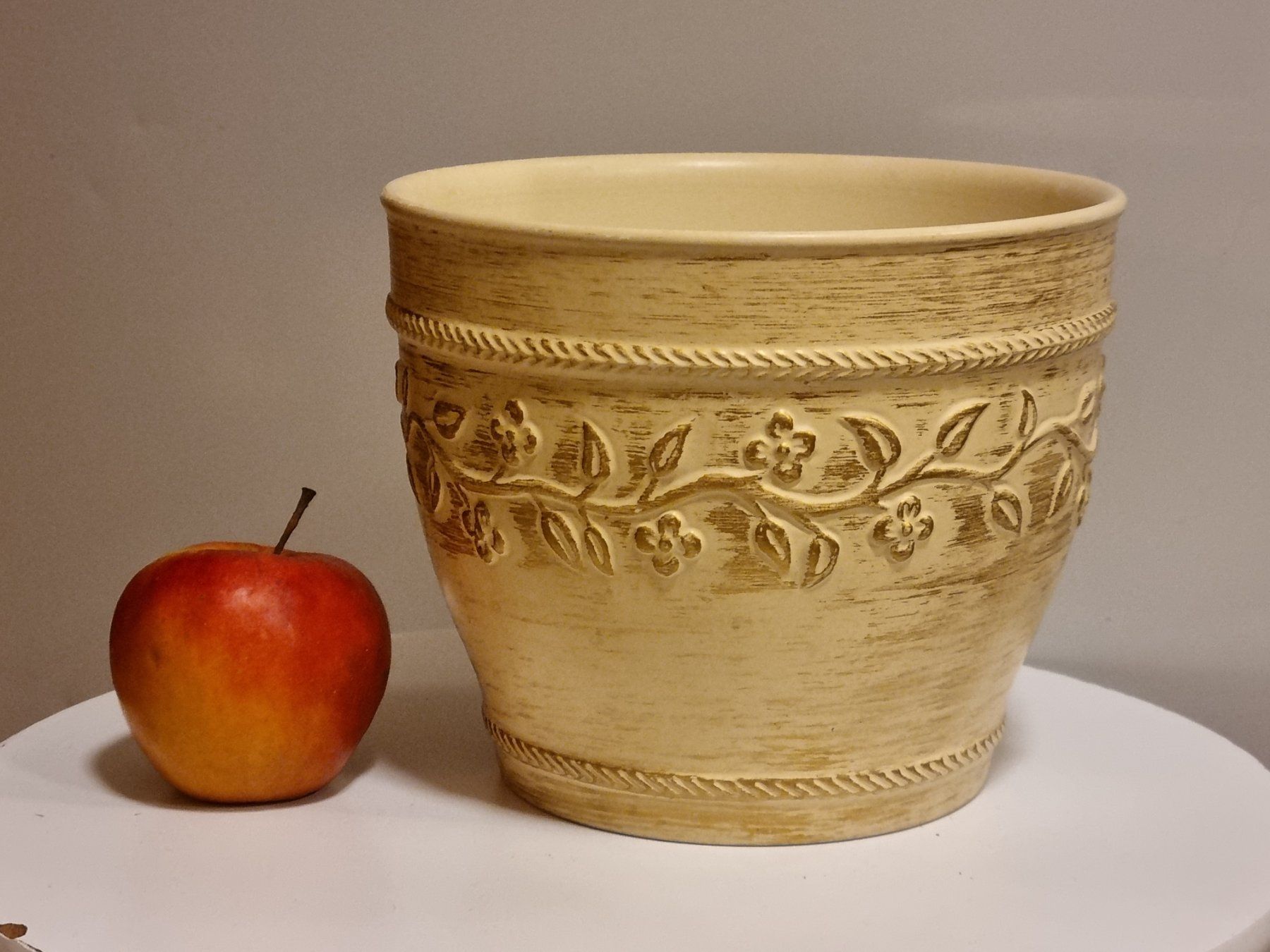 Vasi per fiori: Scheurich Übertopf 833-16 W. Germany Relief – Usato da Scharnachtal venduto da devin03