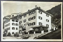 ZILLIS Gasthaus zur alten Post - Auto - Tanksäule Shell