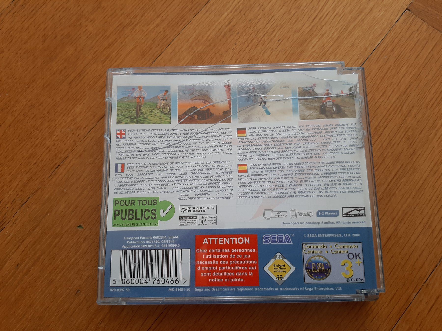 Sega Spiele: Dreamcast Sega Extreme Sports – Gebraucht aus Zürich von Chrishol 1
