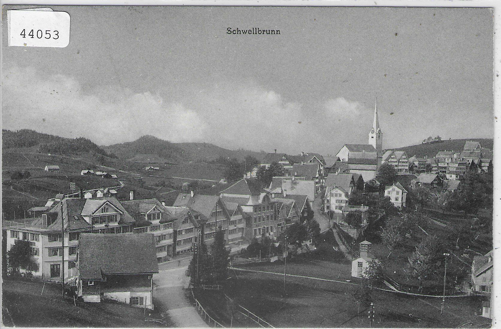Cartoline postali: Schwellbrunn - Generalansicht – Usato da Ettingen venduto da Kartenplanet