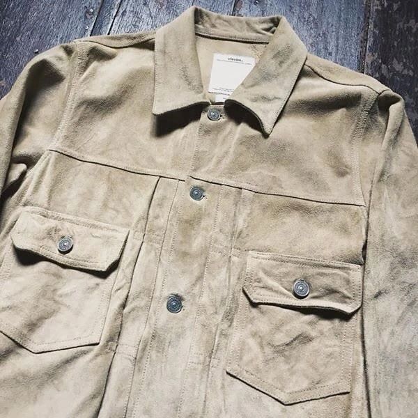 Giacche: VISVIM 101 Jacket – Brushed Cowhide Leather – Size 1 (Small) – Usato da Lausanne venduto da C__jonas 1
