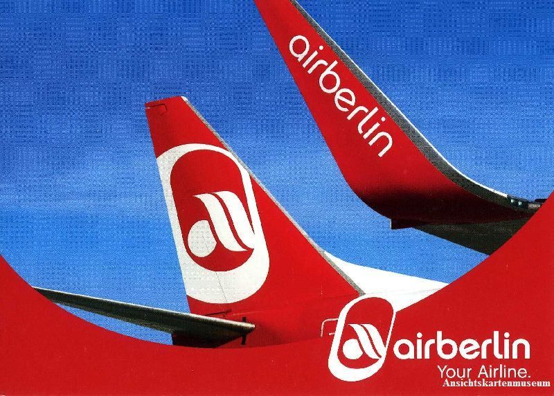 Cartoline postali: Air Berlin + ca. 2005 – Usato da Emmenbrücke venduto da teestube