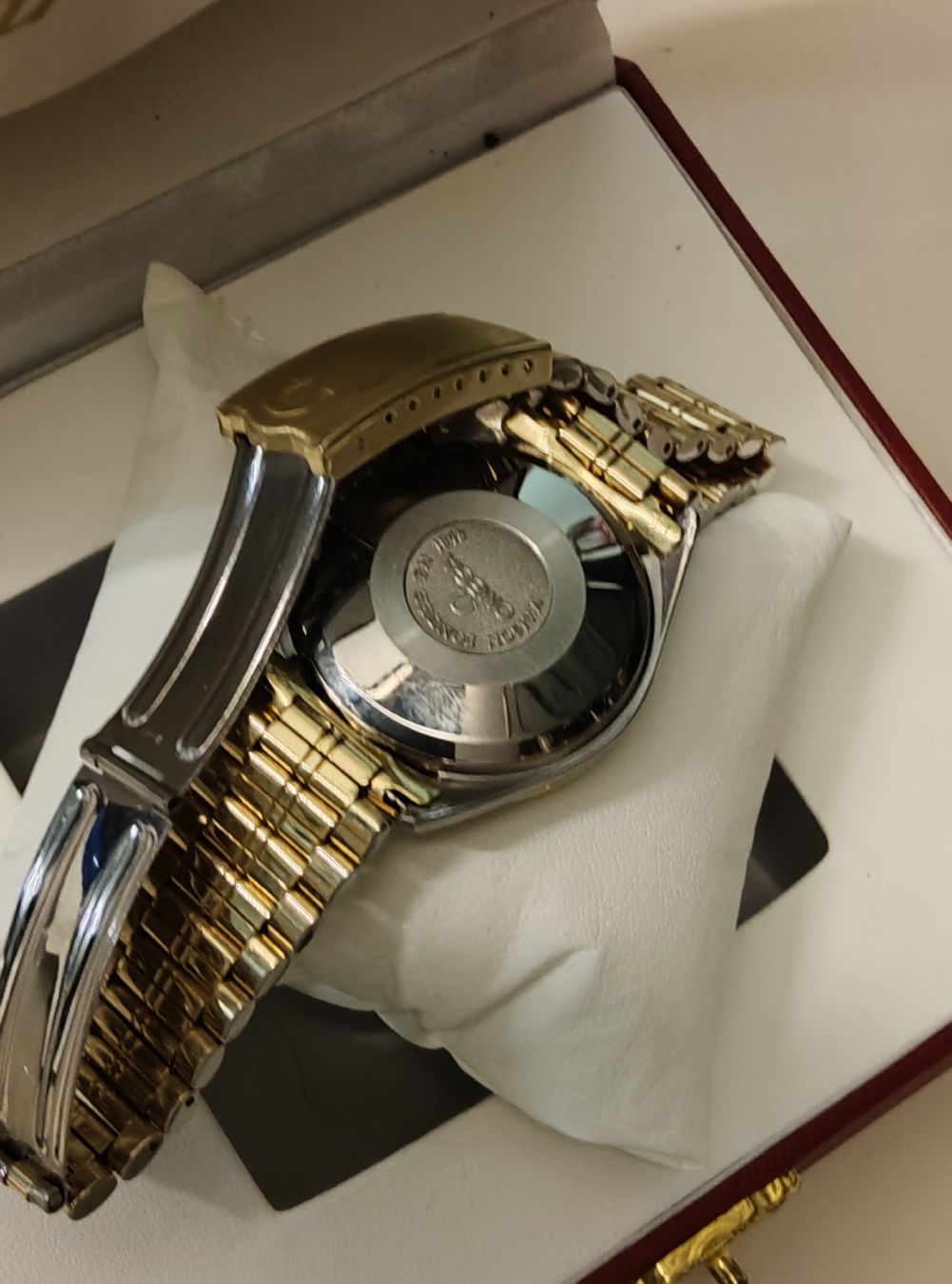 Omega Orologi: Omega Speedmaster 18k Phase  Lune 39MM Cadran Blanc – Usato da Boll venduto da BollArtAntik 7