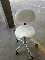 Gebrauchter Sattelstuhl  Weiss