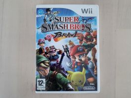 Nintendo Wii Mario Super Smash Bros Brawl retro gaming