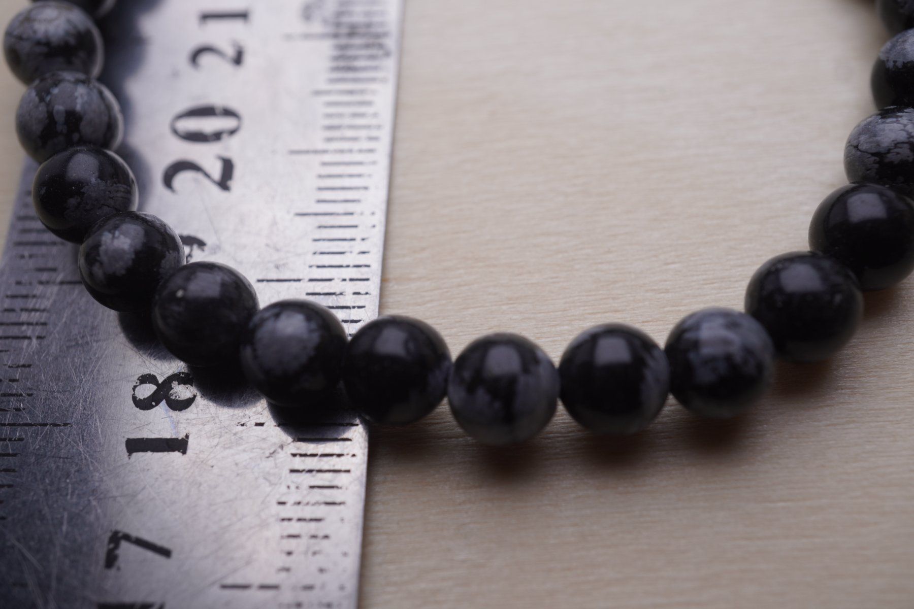 Minerali & Pietre curative: Schneeflocken Obsidian  Armband      Ab 1.- – Nuovo e nell'imballaggio originale da Eschenbach SG venduto da topstone 3