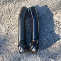 Lenkerhörner Fahrrad Lenkeraufsätze schwarz Grösse 15cm