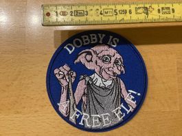 Harry Potter Dobby ist ein Free Elf Patch Sticker Aufnäher