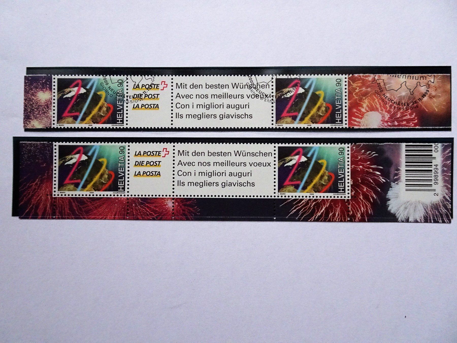Alle Briefmarken: 2000 mit/ohne Stempel – Neu (gemäss Beschreibung) aus Aadorf von Chnorli-Furz