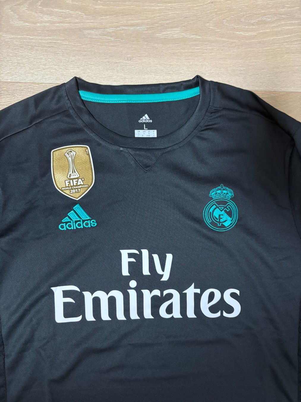 Real Madrid Leibchen & Hosen: Real Madrid Trikot Schwarz L – Neu (gemäss Beschreibung) aus Au SG von hal_k95b 2