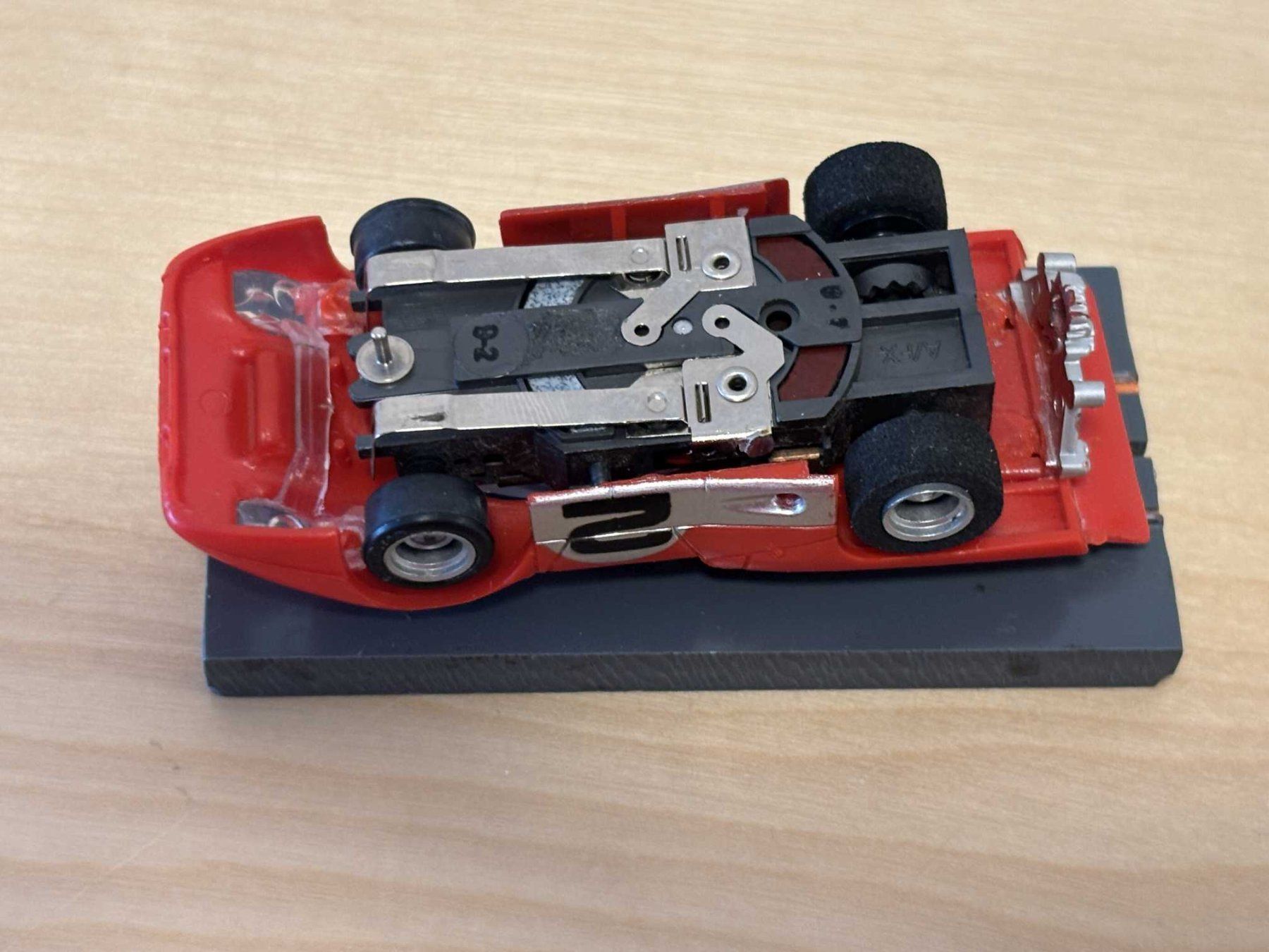 Faller Circuits: Faller/Aurora AFX Ferrari 512M rot #2 mit Faller-Box – Neuf (Voir description) à Bülach par h0slotch 8