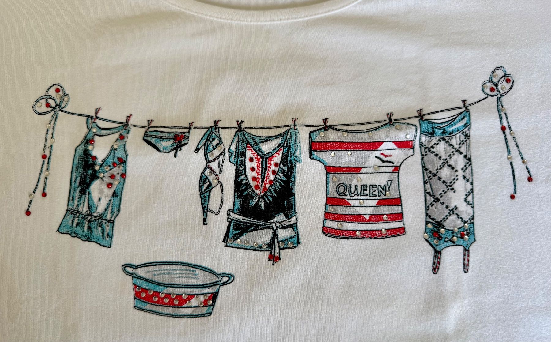 T-shirt: Edles T-Shirt von Alba Moda – Nuovo (secondo la descrizione) da Port venduto da Griwa