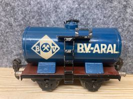 Märklin Spur 0 Kesselwagen B.V. - Aral blau