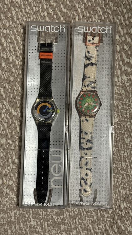 Swatch Orologi: Swatch Uhren Sammlung Vintage Raritäten – Nuovo e nell'imballaggio originale da Reinach BL venduto da BachoferRaeumungen 6