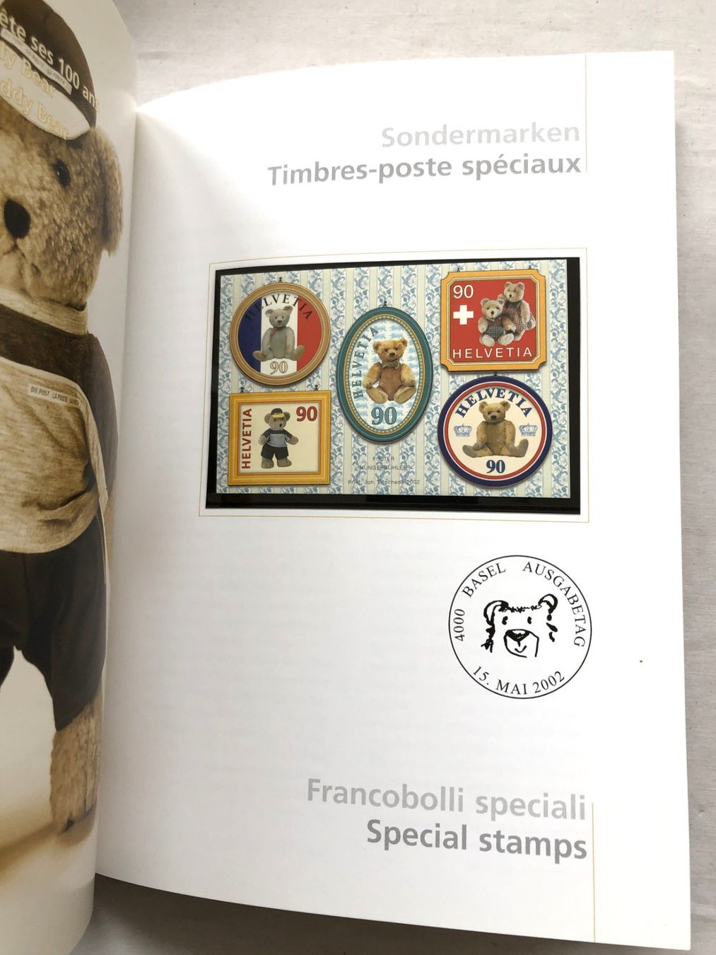 Tutti i francobolli: Schweizer Briefmarken - komplettes Jahrbuch - 2002 – Nuovo (secondo la descrizione) da Schaffhausen venduto da durruti 2