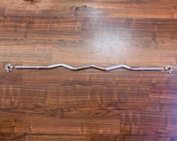 SZ-Stange/Curlstange 120 cm (Ø 25 mm) inkl. Verschlüsse