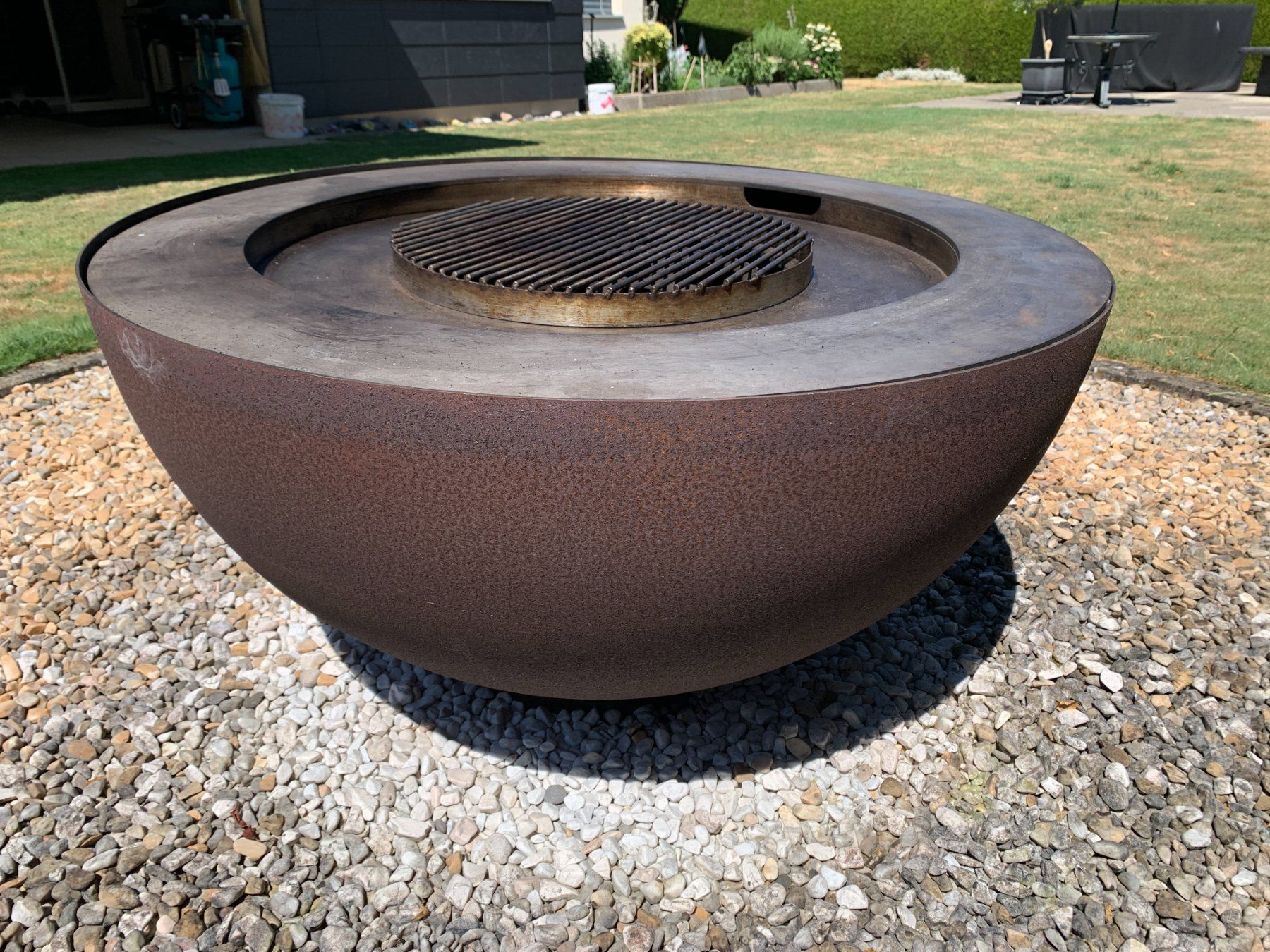 Cheminée d'extérieur: Grill-Feuerschale 100cm ***SCHNÄPPCHEN*** – D'occasion à Waldkirch par kanada015