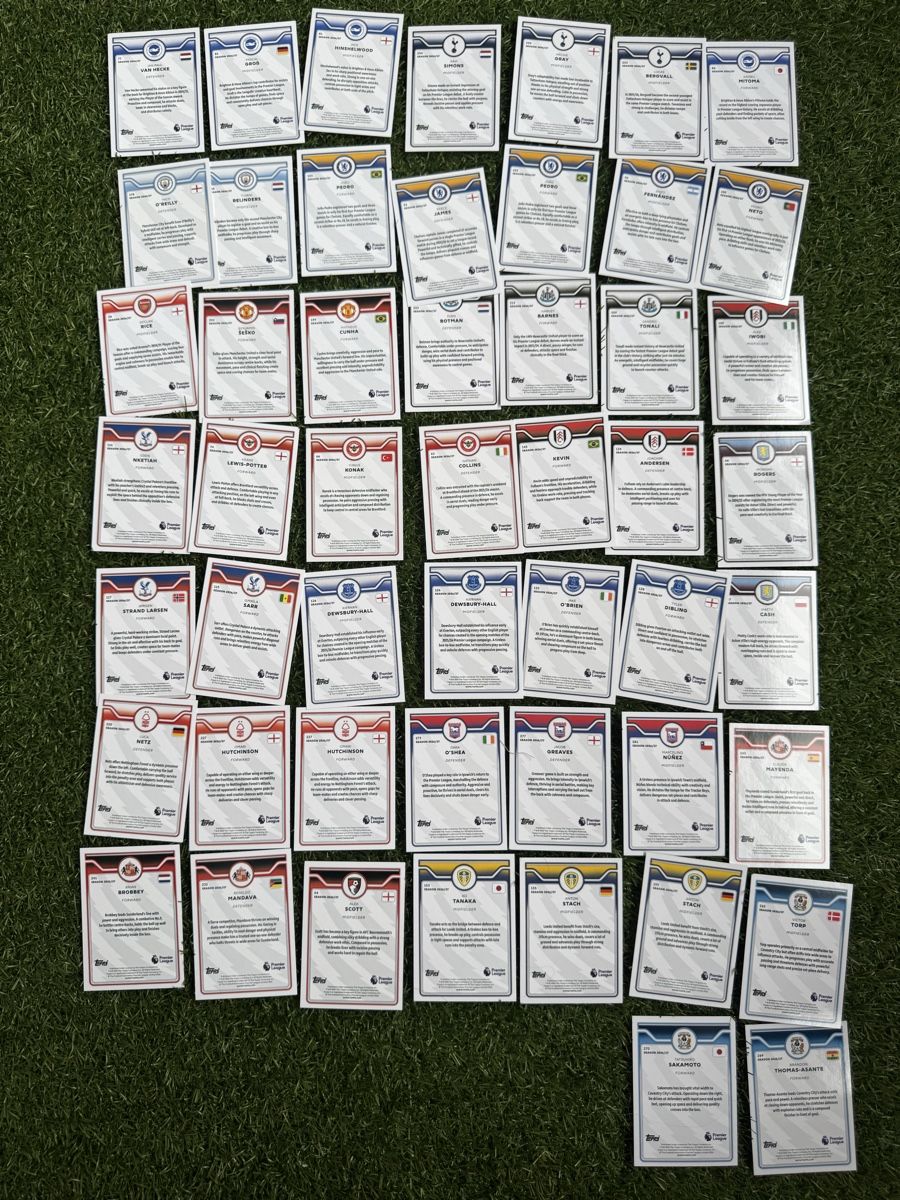 Topps Carte collezionabili: TOPPS PREMIER LEAGUE 2026:2027 BULK – Nuovo (secondo la descrizione) da Basel venduto da arr_j96w 1